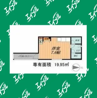 M-COURTI【3階】の間取り