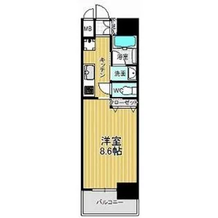 愛知県名古屋市西区名駅3丁目【マンション】の間取り