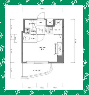 ナビシティ大須Ⅱ【804号室】の間取り