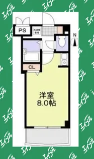 グランヴィア徳川【7階】の間取り