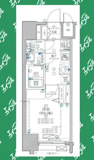 ディアレイシャス矢場町【6階】の間取り