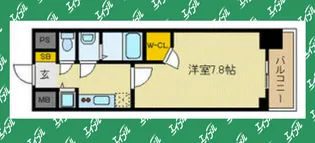 1Kの間取り画像