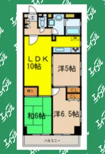 クレセント丸の内【501号室】の間取り