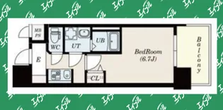S-RESIDENCE上前津【12階】の間取り