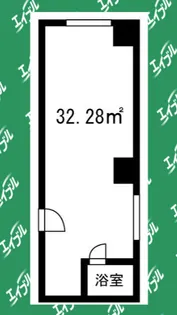 ライオンズ名古屋ビル【533号室】の間取り