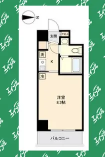 La Douceur新栄【809号室】の間取り