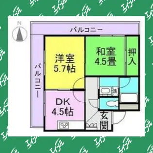 ネオハイツ大須【617号室】の間取り