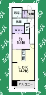 Ceres丸の内【11階】の間取り