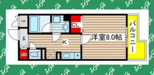 パールコート【302号室】の間取り
