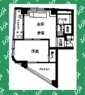 大須寿ビル【8階】の間取り