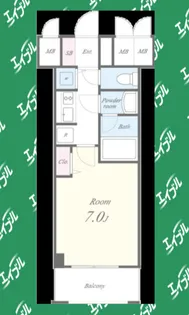 セイワパレス丸の内駅前プレミア【6階】の間取り