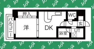 DOMUS21【7階】の間取り