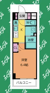 ラグゼナ上前津【10階】の間取り