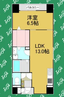 パークレジデンス丸の内駅前【5階】の間取り