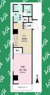 ネオハイツ錦【2階】の間取り