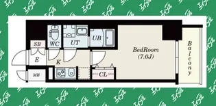 S-RESIDENCE鶴舞駅前【11階】の間取り
