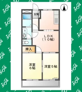 第1グリーンヒルズ【1階】の間取り