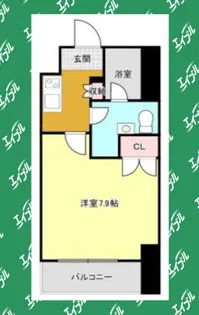 レジデンス金山スクエア【11階】の間取り