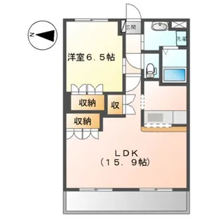 ハッピー ガーデン【3階】の間取り