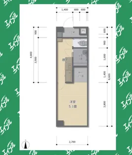 ロアール【1階】の間取り