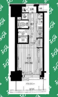 プレサンスSAKAEリバースタイル【0503号室】の間取り