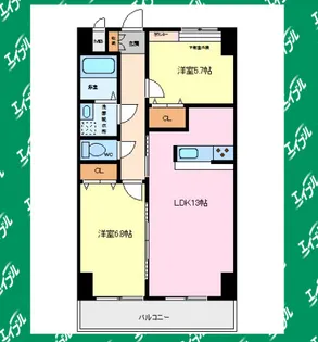 ヒカリエ東海【10階】の間取り