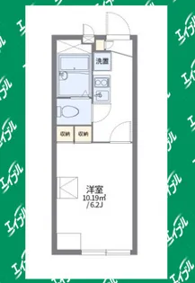 レオパレスMEIHO【101号室】の間取り