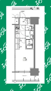 S-RESIDENCE浅間町駅前axial【15階】の間取り