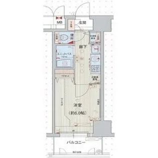 プレサンス新栄リミックス【506号室】の間取り