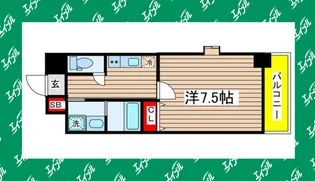 ラルーチェ泉【3階】の間取り