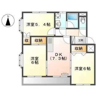 テラローザ【2階】の間取り