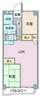 横井ビル【4階】の間取り