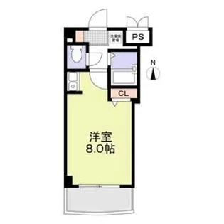グランヴィア徳川【5階】の間取り