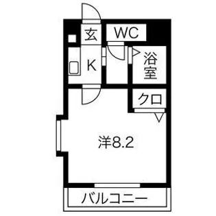 コンフォール加茂【1階】の間取り