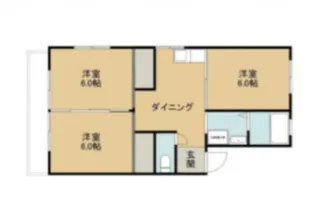 浅井ハイツ【2階】の間取り