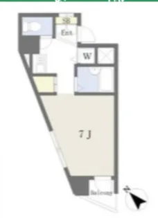 PENOTO杁中【703 号室】の間取り