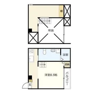 M’s story【2階】の間取り