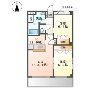 ドルチェ【3階】の間取り