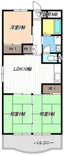 レジデンス光和Ⅱ【7階】の間取り