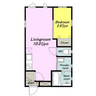 レガーロ名駅uno【3階】の間取り