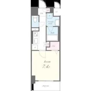 Avanti【703号室】の間取り