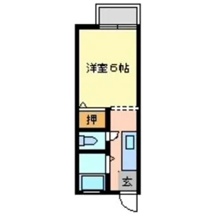 第2ホワイトハウス【2階】の間取り