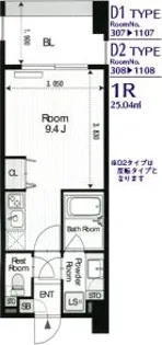 グラン・アベニュー西大須【9階】の間取り