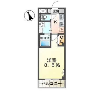 ジョン・ベール桜台【2階】の間取り