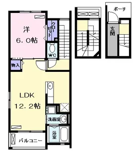 KT・PLACE【3階】の間取り