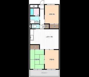 グレイスⅢ【1階】の間取り