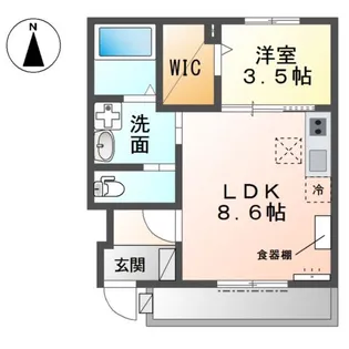 Jewel Key【1階】の間取り