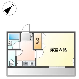 エスポワール朝倉【2階】の間取り