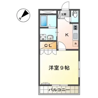 ブループラージュ【2階】の間取り