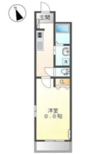 サンライト杏【1階】の間取り